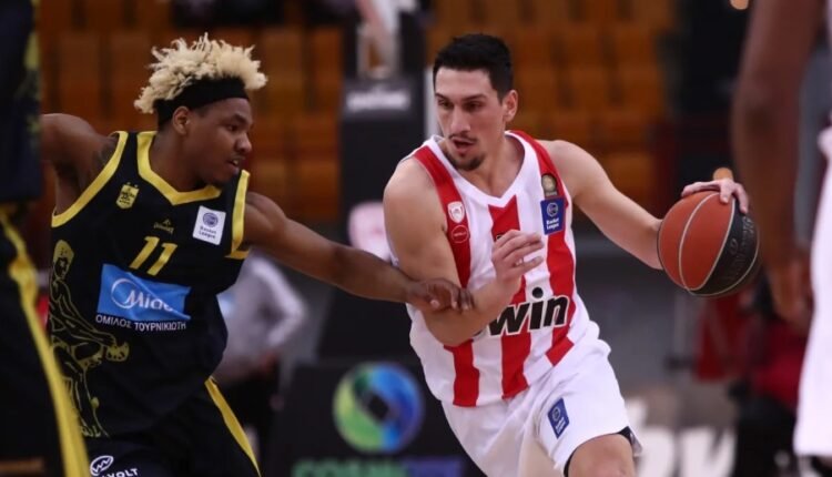 basket-league:-Νίκησε-τον-Άρη-με-Λαρεντζάκη-ο-Ολυμπιακός