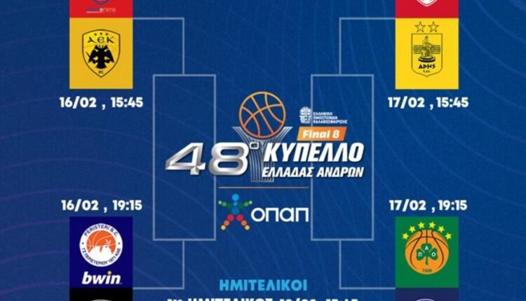 Κύπελλο-Μπάσκετ:-Το-πρόγραμμα-του-final-8