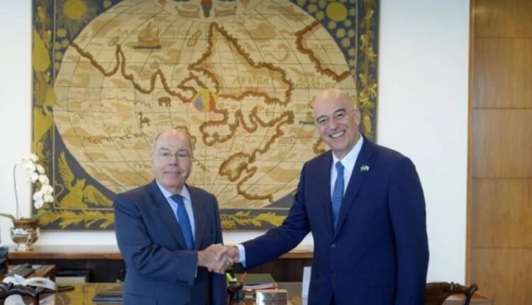 Συνάντηση-Δένδια-με-τον-υπουργό-Εξωτερικών-της-Βραζιλίας