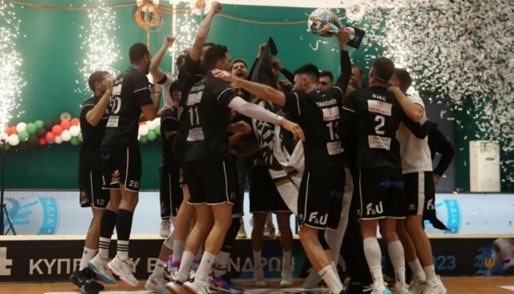 Βόλεϊ-Ανδρών:-Κυπελλούχος-Ελλάδας-ο-ΠΑΟΚ