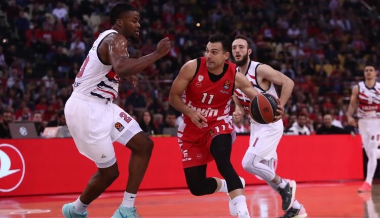 Ολυμπιακός:-Νίκησε-τη-Μπασκόνια-και-πήρε-την-πρωτιά