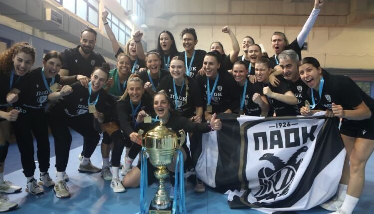 Χάντμπολ-Γυναικών:-Πρωταθλητής-Ελλάδος-ο-ΠΑΟΚ