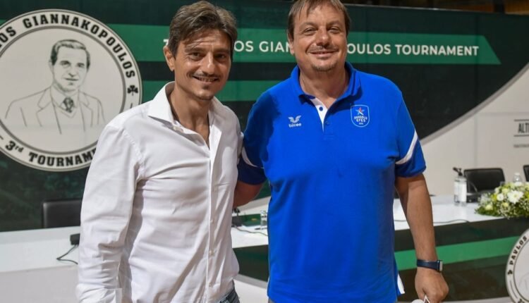 Παναθηναϊκός-μπάσκετ:-Στην-Αθήνα-ο-Αταμάν,-συναντήθηκε-με-τον-Δημήτρη-Γιαννακόπουλο