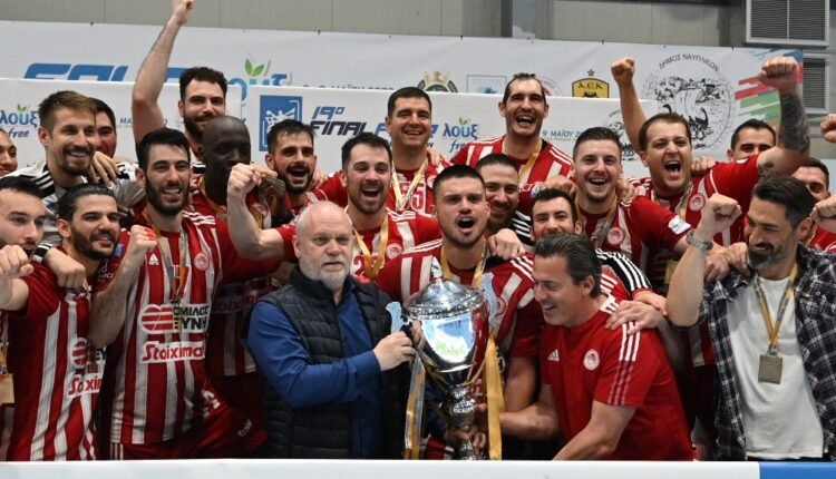 Χάντμπολ:-Κυπελλούχος-Ελλάδας-ο-Ολυμπιακός