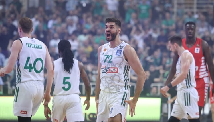 basket-league:-Νίκησε-τον-Ολυμπιακό-και-ισοφάρισε-τη-σειρά-ο-Παναθηναϊκός