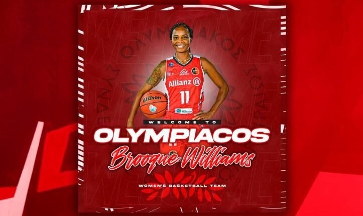 Μπάσκετ-Γυναικών:-Ανακοίνωσε-Μπρουκ-Γουίλιαμς-ο-Ολυμπιακός