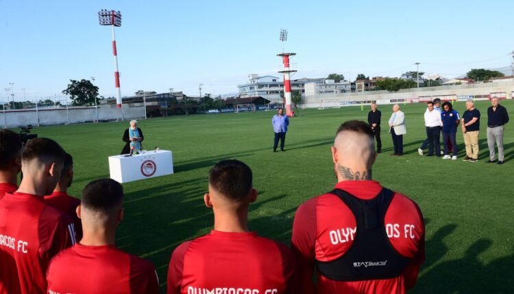 Ολυμπιακός:-Παρουσία-του-Βαγγέλη-Μαρινάκη-ο-αγιασμός