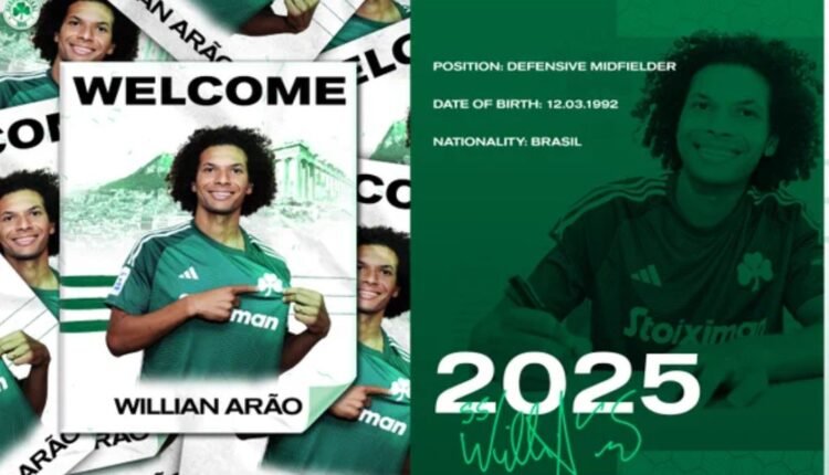 Παναθηναϊκός:-Ανακοίνωσε-επίσημα-τον-Γουίλιαν-Αράο