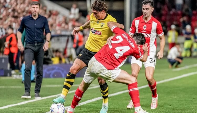 Αντβέρπ-ΑΕΚ:-Ήττα-στην-Αμβέρσα-για-την-Ένωση,-αν-και-καλύτερη