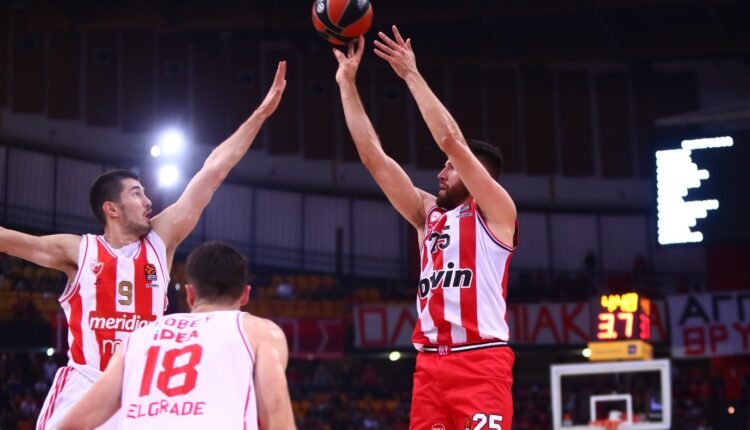euroleague:-Αήττητος-στη-“διαβολοβδομάδα”-ο-Ολυμπιακός,-νίκησε-και-τον-Ερυθρό-Αστέρα