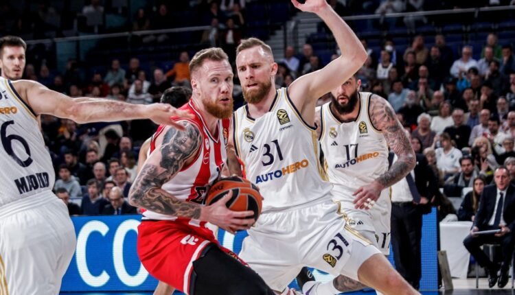 euroleague:-Πάλεψε-αλλά-ηττήθηκε-ο-Ολυμπιακός-στη-Μαδρίτη