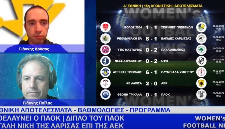 Ποδόσφαιρο-Γυναικών:-Η-εκπομπή-women’s-football-news-της-Τρίτης-13/2