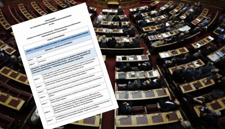 Ψηφίστηκε-το-νομοσχέδιο-για-την-Ενίσχυση-του-Δημοσίου-Πανεπιστημίου-και-τα-Μη-Κερδοσκοπικά-Παραρτήματα