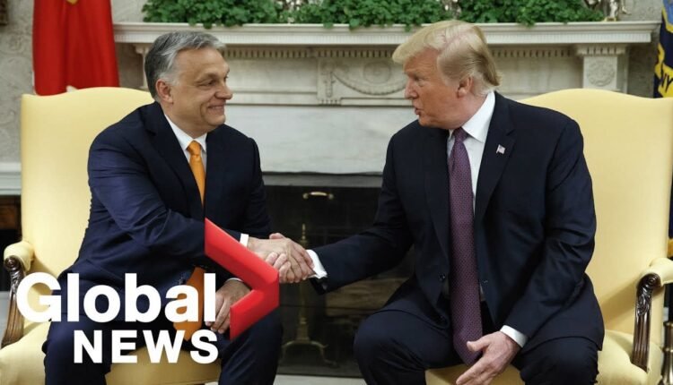 Ο-Τραμπ-υποδέχθηκε-τον-Βίκτορ-Όρμπαν-στην-κατοικία-του