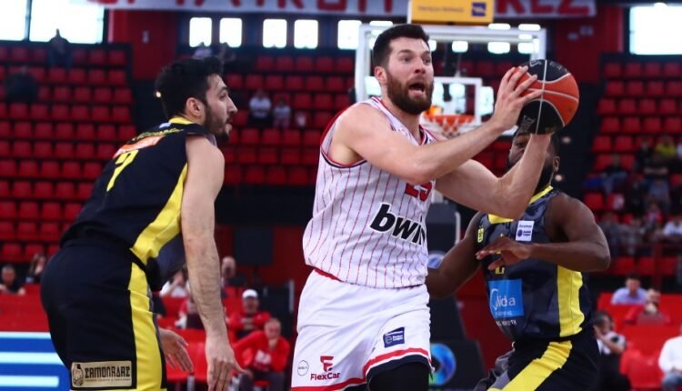 basket-league:-Αγχώθηκε-αλλά-μπήκε-με-το-δεξί-στον-3ο-γύρο-ο-Ολυμπιακός-κόντρα-στον-Άρη