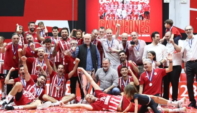 volley-league:-Πρωταθλητής-ο-Ολυμπιακός-για-32η-φορά-στην-ιστορία-του