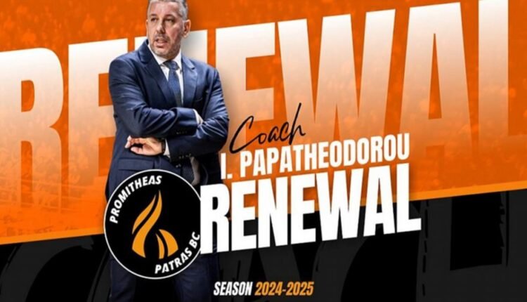 Προμηθέας-Πάτρας:-Ανανέωσε-με-τον-Ηλία-Παπαθεοδώρου