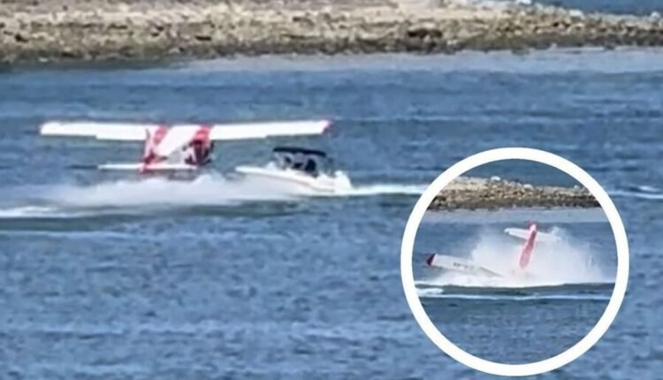 Βανκούβερ:-Συγκλονιστικό-ατύχημα!-Υδροπλάνο-συγκρούεται-με-ταχύπλοο