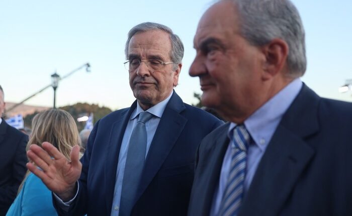 Η-κοινή-εμφάνιση-Καραμανλή-/-Σαμαρά-που-σηκώνει-μεγάλη-συζήτηση-στη-Νέα-Δημοκρατία