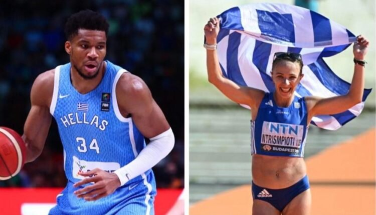 Ολυμπιακοί-Αγώνες:-Γιάννης-Αντετοκούνμπο-και-Αντιγόνη-Ντρισμπιώτη-οι-Έλληνες-Σημαιοφόροι