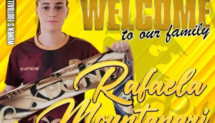 Ποδόσφαιρο-Γυναικών:-Ανακοίνωσε-τη-Ραφαέλα-Μουντανάρη-η-ΑΕΚ