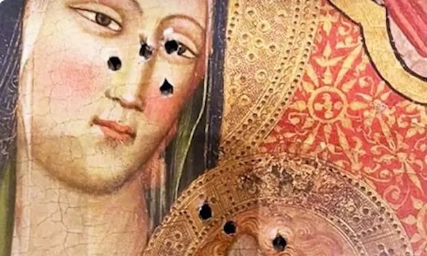 Απαράδεκτη-βεβήλωση:-Ελβετίδα-μουσουλμάνα-πολιτικός-πυροβόλησε-την-εικόνα-της-Παναγίας