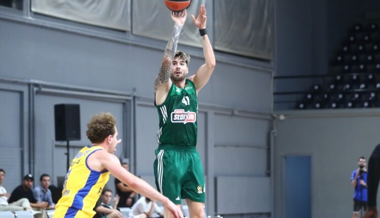 Παναθηναϊκός-μπάσκετ:-Φιλική-ήττα-από-την-Μακάμπι