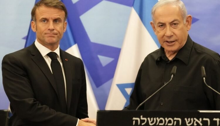 Μέση-Ανατολή:-Θερμό-επεισόδιο-Μακρόν-με-Νετανιάχου