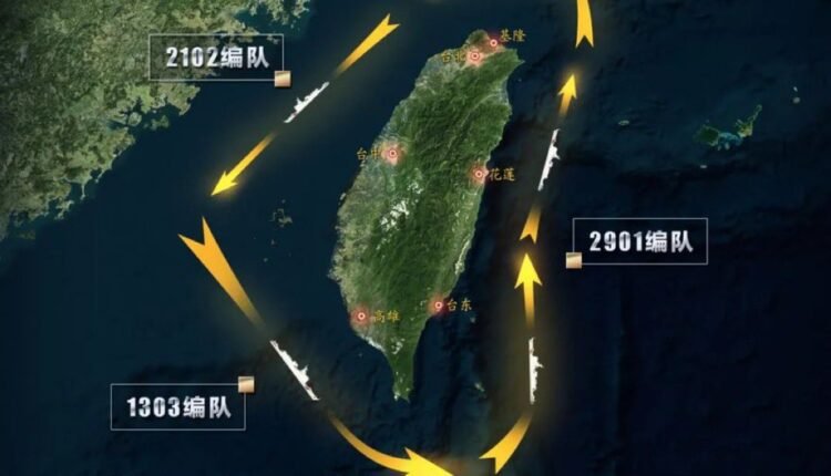 Κινεζικά-πλοία-και-αεροσκάφη-έχουν-περικυκλώσει-την-Ταϊβάν-από-κάθε-κατεύθυνση
