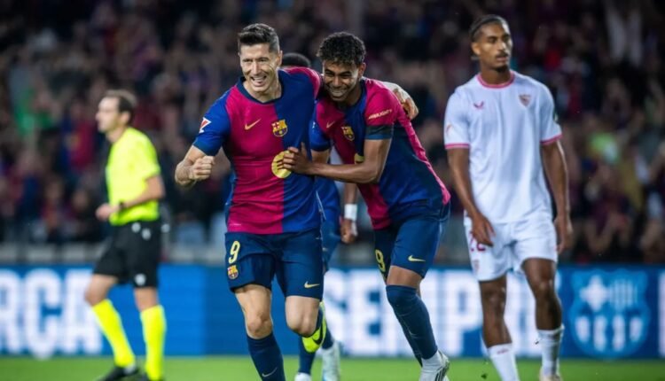 la-liga:-Διέλυσε-τη-Σεβίλλη-η-Μπαρτσελόνα