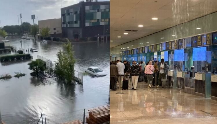 Πλημμύρες-στην-Ισπανία:-Συναγερμός-και-στη-Βαρκελώνη-–-Εκλεισε-το-αεροδρόμιο,-ακινητοποιήθηκαν-τα-τρένα