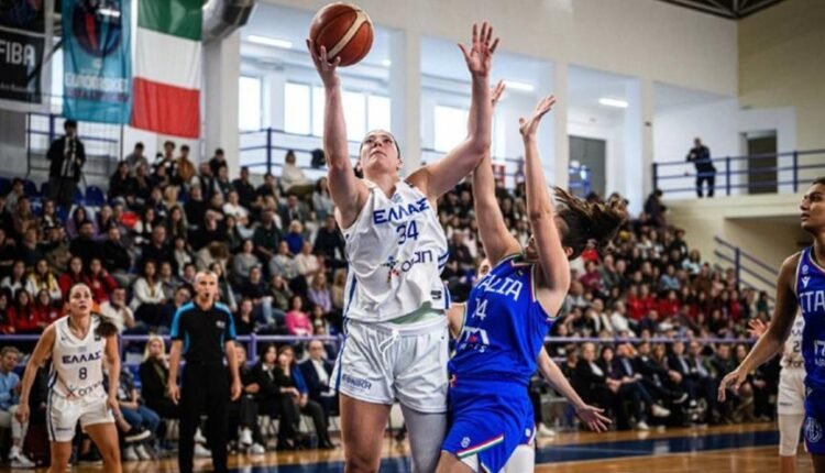 Εθνική-Γυναικών-Μπάσκετ:-Μεγάλη-νίκη-επί-της-Ιταλίας