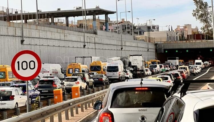 Έσβησε-η-φωτιά-στην-Αττική-Οδό-–-Μεγάλες-καθυστερήσεις-στο-ύψος-Ηρακλείου