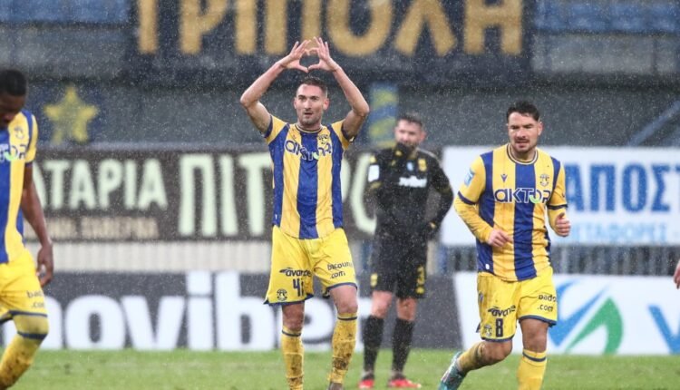 Αστέρας-Τρίπολης-Άρης:-Νίκη-με-ανατροπή-για-τους-Αρκάδες