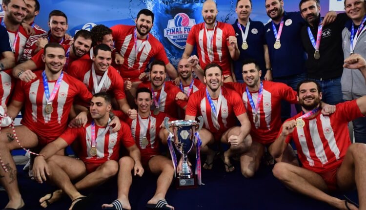 Πόλο-Ανδρών:-Κυπελλούχος-για-όγδοη-σερί-χρονιά-ο-Ολυμπιακός