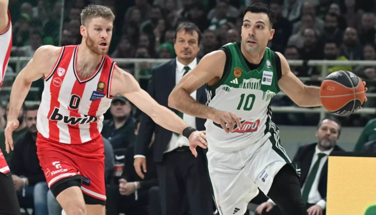 Παναθηναϊκός-–-Ολυμπιακός:-Πράξη-πρώτη-με-φόντο-το-τρόπαιο-του-πρωταθλήματος