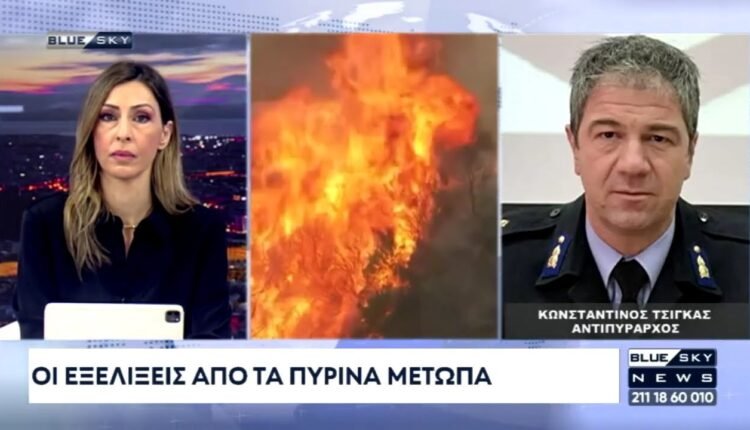 Αντιπύραρχος-Κ.-Τσίγκας:-Πολύ-δύσκολη-η-κατάσταση-στα-πύρινα-μέτωπα