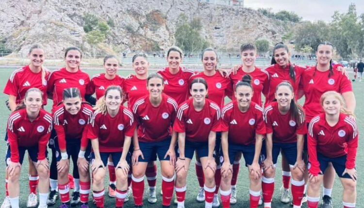 Ποδόσφαιρο-Γυναικών:-Φιλική-νίκη-του-Ολυμπιακού-επί-της-Ολυμπιάδας-Υμηττού