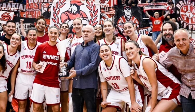 Μπάσκετ-Γυναικών:-Ο-Ολυμπιακός-κατέκτησε-το-super-cup
