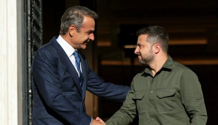 Τηλεφωνική-επικοινωνία-Μητσοτάκη-Ζελένσκι