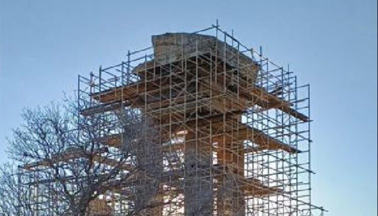 Αποκατάσταση-του-Ιερού-του-Πυθίου-Απόλλωνος,-στην-ακρόπολη-της-Ρόδου