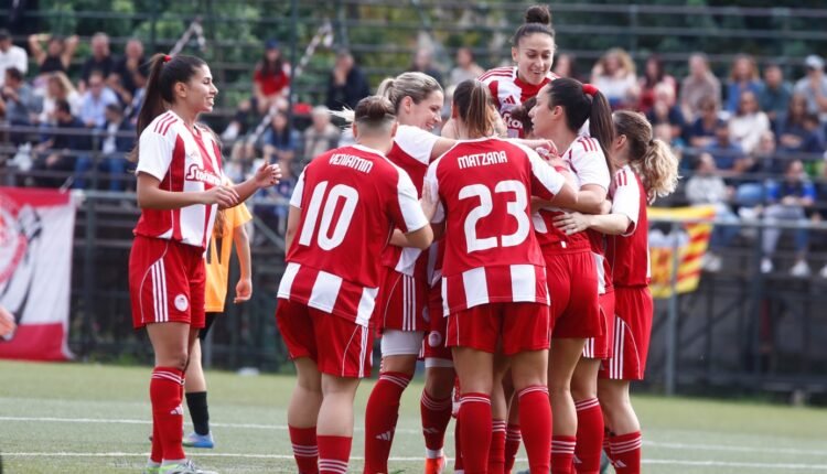 Ποδόσφαιρο-Γυναικών:-“Δύο-στα-δύο”-για-τον-Ολυμπιακό,-στον-πρώτο-εντός-έδρας-αγώνα-του