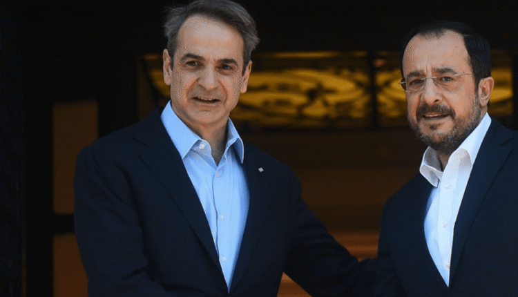 Συνάντηση-Κυρ-Μητσοτάκη-–-Ν.-Χριστοδουλίδη-στο-Μέγαρο-Μαξίμου