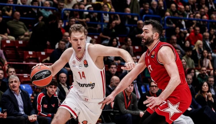 euroleague:-Ήττα-του-Ολυμπιακού-από-την-Αρμάνι-στο-Μιλάνο