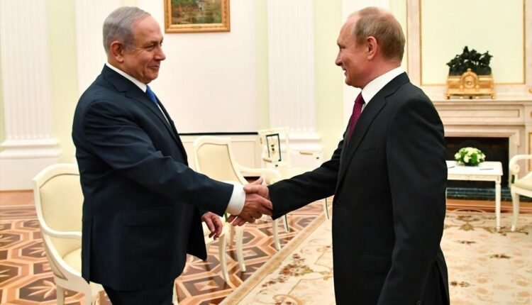 Τηλεφωνική-επικοινωνία-Πούτιν-Νετανιάχου-για-Γάζα,-Συρία-και-Ιράν
