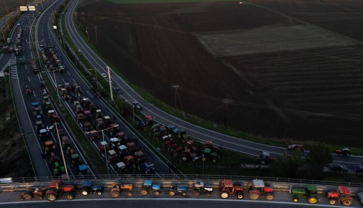 Μπλόκα-αγροτών:-Ο-χάρτης-με-τα-νέα-σημεία