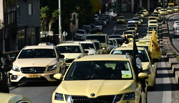 Ταξί:-Νέα-24ωρη-απεργία-στην-Αττική-την-Πέμπτη-4/12