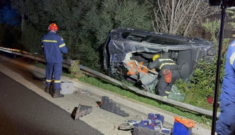 Σφοδρό-τροχαίο-με-εγκλωβισμό-και-δύο-τραυματίες