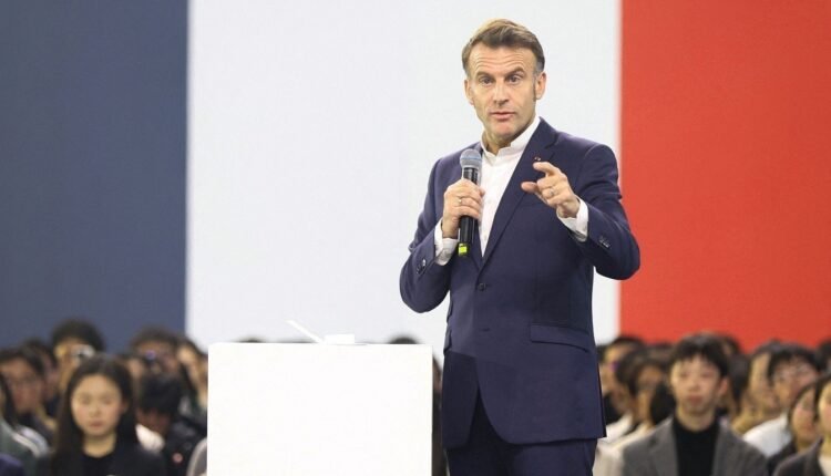 Ο-Μακρόν-απειλεί-την-Κίνα-με-δασμούς-λόγω-του-υψηλού-εμπορικού-πλεονάσματος-έναντι-της-ΕΕ