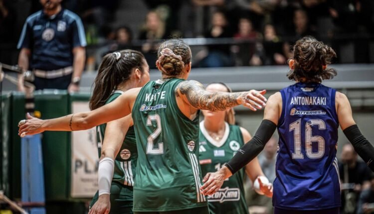 Α1-Γυναικών-βόλεϊ:-Άνετη-νίκη-του-Παναθηναϊκού-επί-της-ΑΕΚ